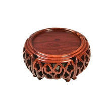 WOAITIANTIAN Vase Stand Premium Rosewood Decor Base Vase Tea Sets Flowerpot Display Pedestal(X-Large)