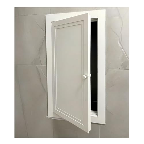 5" 6" 12" 16" 20" 26" 36" Access Panel for Drywall, Pull Open Cabinet Door, White Attic Access Door Plumbing Panel for Kitchen Storage Room Laundry Chute Ceiling(32x42in/81x107cm)
