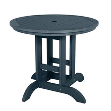 highwood Adirondack 36" Round Dining Table, Federal Blue