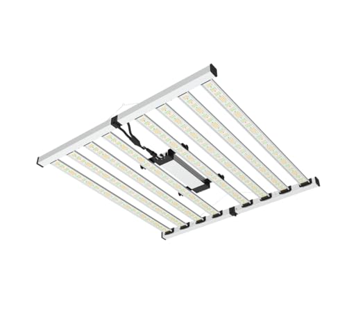 Mammoth Lighting Nova Sun Series LED Grow Light | Full Spectrum CMH Sunlike Grow Lamp with Far Red & UV Option | Dimmable High PPFD (8 Bar / 820w / 5x5 / 44" x 44")