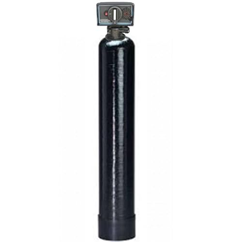 Generic Whole House Fluoride Removal Water Filter 1.5 Cubic Ft Bone Char - 10"x54" Black Blue