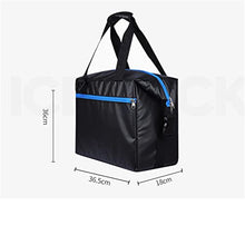 ASWRTYJO Insulation Bag Thickened Outdoor Ice Large-Capacity Portable Lunch Messenger(D)