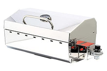 Camco 58131 Stow N' Go 160 Gas Grill with Thermometer and Igniter, White