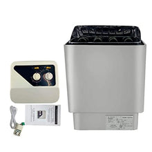 XQZMZSCP Home Sauna,Sauna Room Electric Sauna Heater External Control Sauna Stove Wet Dry Sauna Spa 2 Working Modes Temperature Sensor (3kW)