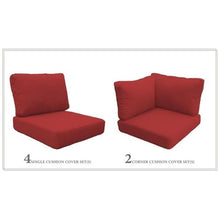 TK Classics Cushions MIAMI-07d Terracotta Patio Furniture