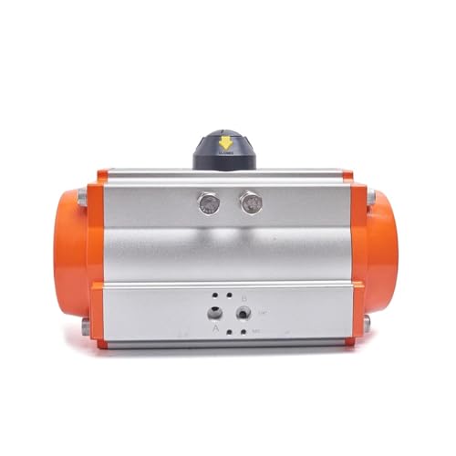 JJAMBTEQ Pneumatic Actuator at Aluminum Alloy Butterfly Valve Pneumatic Head for Ball Valve Butterfly Valve Double Action(AT75)