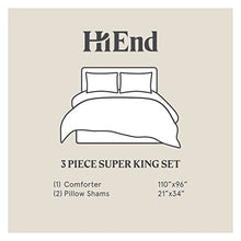 H HIEND ACCENTS Floral Bedding Jardin Lyocell King Comforter Set Salmon