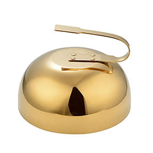 FMOPQ Cheese Melting Dome - 304 Stainless Steel Heavy-Duty Round Basting with Handle for Indoor/Outdoor Grilling Flat Top Cast Iron Steam Cove (Size : C) (B)