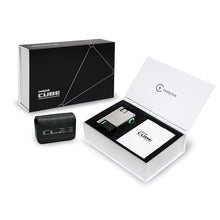 C T CADDYTALK Golf Laser Rangefinder Cube Retro-Inspired Design Black
