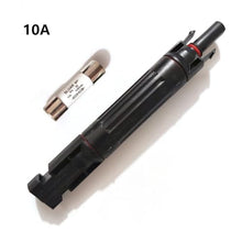 1/5/10/20PCS/Lot 10/15/20/30A Solar DC Fuse Connector Male to Female PV Fuse Holder Protection for Solar Power Generation System(10A,20PCS)