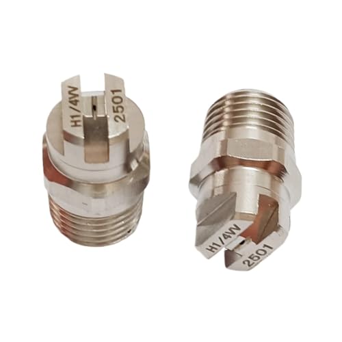 60Pcs 1/4 BSPT SS304 Fan Spray Nozzle