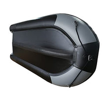 Seamax HD430 14 Feet Heavy Duty Inflatable Boat Max 9 Passengers 35HP Dark Grey