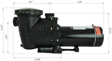 Rx Clear Radiant 24 Inch Inground Swimming Pool Sand Filter System