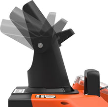 Yard Force YF60vRX22-ST 60V 22-Inch Cordless Snow Blower, Powerful 4.0 Ah Lithium-Ion Battery, 10-Inch Snow Depth, 180° Chute, Self-Propelled with LED Light