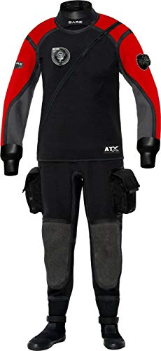Bare Men's Sentry Tech Dry Drysuit Red X Large