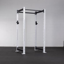 Titan Fitness X-3 Series 90" White Bolt-Down Power Rack 36" Depth