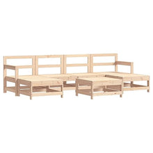 DYRJDJWIDHW Clearance Outdoor Furniture Sets,muebles para patios exteriores,7 Piece Patio Lounge Set with Cushions Solid WoodSuitable for Patio, Garden, Gazebo Low
