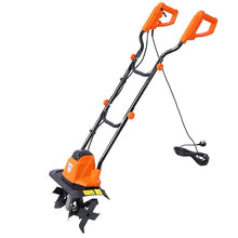 Electric Tiller Rotavator and Cultivator for Garden - Powerful 1050W for Ground Preparation | 32cm Cultivating Width, 22cm Depth Garden Tiller Cultivator Rotovator