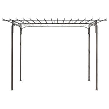 HKPWRBFG Garden Arbor Rose Arch, Durable Steel Structure, Silver