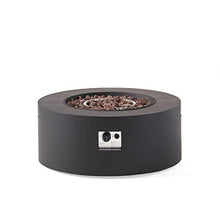 Christopher Knight Home Wellington Outdoor 40,000 BTU Circular Fire Pit (No Tank Holder) - Dark Gray