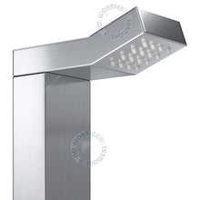 No Worries Products Bondi 316 Marine Grade Stainless Steel Outdoor Shower Panel