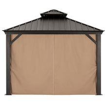 ABCCANOPY Hardtop Gazebo 10x10 Beige