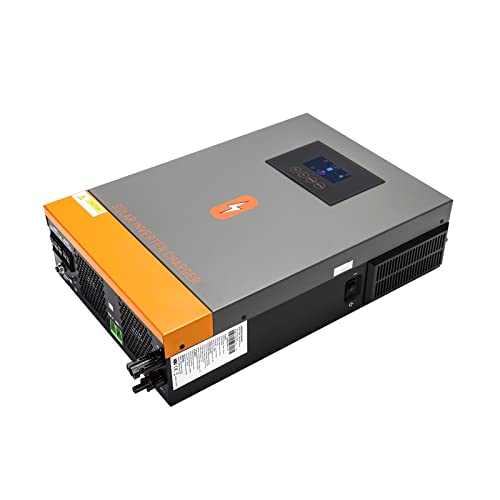 ZLOCYIVHE On Grid Hybrid Solar Inverter 10KW 8KW 6KW 48V 180A 160A 120A Grid Tie Converter Pure Sine Wave Inversor(6.2kw 48v,with WIFI-220-240V)