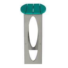 Bahia Verde Shoreline 3-Piece Bar Height Balcony Set Cove Gray with Seaglass Blue