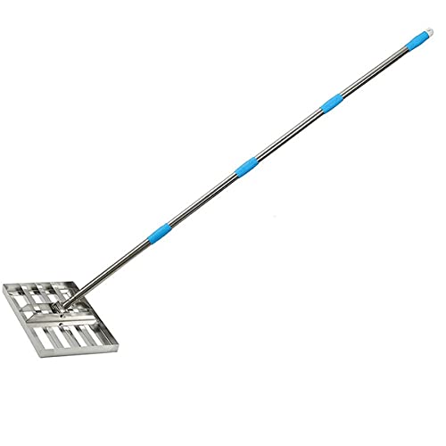TYZK rake 1.6m Adjustable Sand Gravel Lawn Leveler for Courtyard Golf Leveling Gardeninag Tools