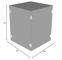 RTF Systems Universal Ready to Finish BBQ Island 90 Degree Corner Cabinet - RTF90C-29-CC