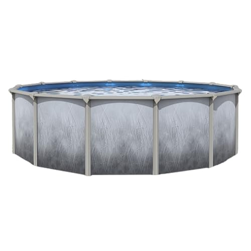 Lake Effect Pools 'Bermuda' 15 ft Round Above Ground Swimming Pool