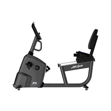 Life Fitness RS1 Recumbent Indoor Cycling Exercise Bike with Track Connect Console Gray