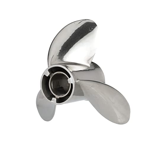 Quicksilver Silverado Propeller High Polished Stainless Finish 13.1 Dia x 16 Pitch Right Hand