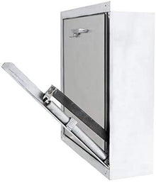 Wilkinson Style"Signature Series" Stainless Steel 21" (W) x 18" (H) Bottom Hinged Trash Chute Door Replacement by Oswald Supply
