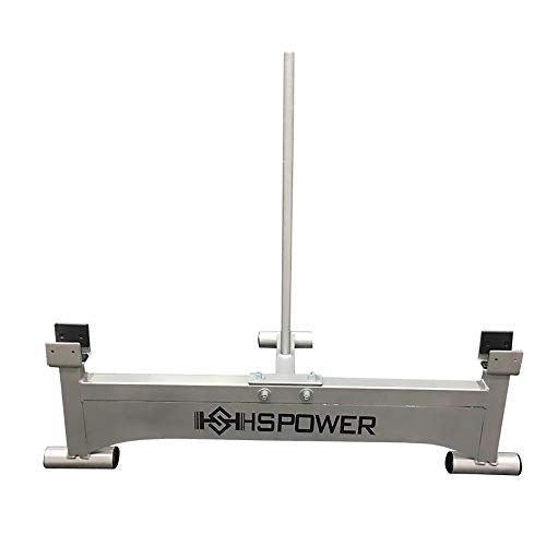 CKIDS Barbell Deadlift Bar Jack Double Grooved - Olympic Weight Plates Load & Unload