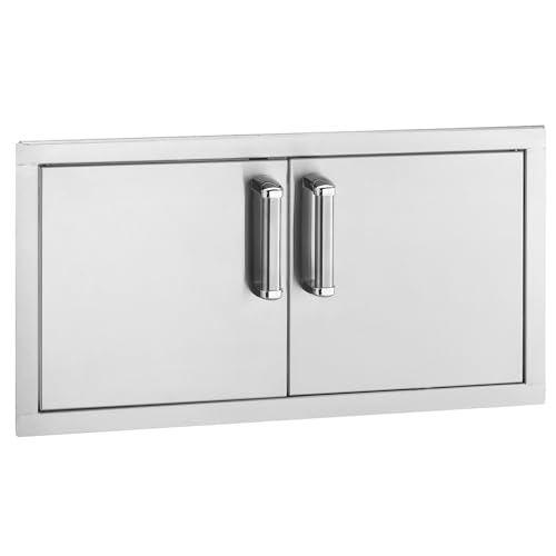 Fire Magic Premium Flush Double Access Doors (53934SC), 33x18-Inch
