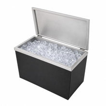 Drop in Ice Chest, 95 QT Stainless Steel Ice Bin with Cover
