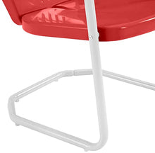 Crosley Furniture Griffith Retro Metal Outdoor 3-Piece Outdoor Bistro Set