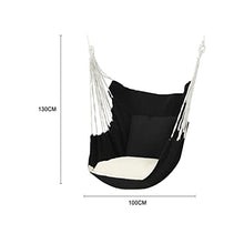 Swing Outdoor Hammock, Garden Courtyard Hammock, can Bear 200kg, Pure Cotton Portable Dormitory Swing Chair, Indoor Hanging Chair Swings Seats Children Swing (Color : Gold)