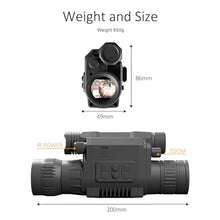 Hwishare Twilite Night Vision Monocular 4-8x40mm Black