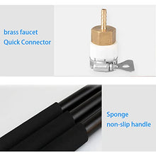 Solar Panel Cleaning Brush and Pole, Window Cleaning Poles Water Fed Brush, Cleaning and Washing Tool, for Window Glass, Solar Panel