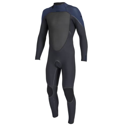 O'Neill 4/3mm Psycho Tech Back Zip Full Wetsuit Black/Navy