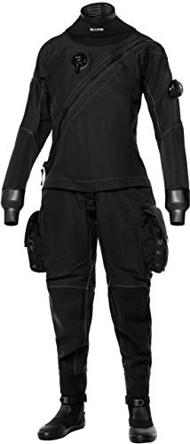 Bare Women's X-Mission Evolution Tech Drysuit Black X-Large Short