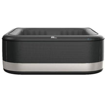 M Spa Premium Series Portland Square Inflatable Outdoor Spa Black