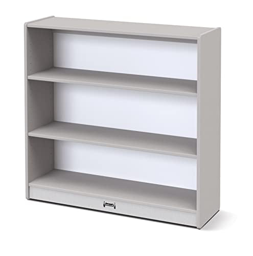 Jonti-Craft Rainbow Accents Short Bookcase Gray