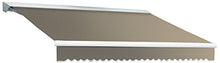 Awntech Retractable Awning Manual 24'W x 10'D x 10" H Taupe