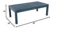 highwood AD-DSCT1-NBE Adirondack Coffee Table, Nantucket Blue