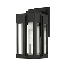 Livex Lexington 1 Light Outdoor Wall Lantern Natural Brass