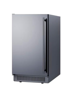 Summit 60 lb.Clear Ice Maker, Outdoor, Stainless Steel - BIM182OSADALHD