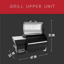 GRILLA Silverbac 2.0 Pellet Grill Upper Unit for Outdoor Kitchen, Wifi Enabled, Heavy-Duty Stainless Steel, Built-In Storage, For Outdoor Kitchen, Outdoor Grilling, and BBQ